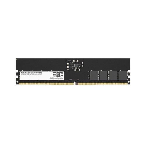 ОЗУ CBR CD5-US16G48M40-01 DDR5 DIMM (UDIMM) 16GB PC5-38400, 4800MHz, CL40, 1.1V