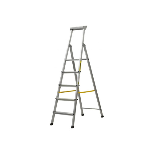 Cтремянка Inforce СП-01-05 алюминиевая с ал. лотком 5 ступеней