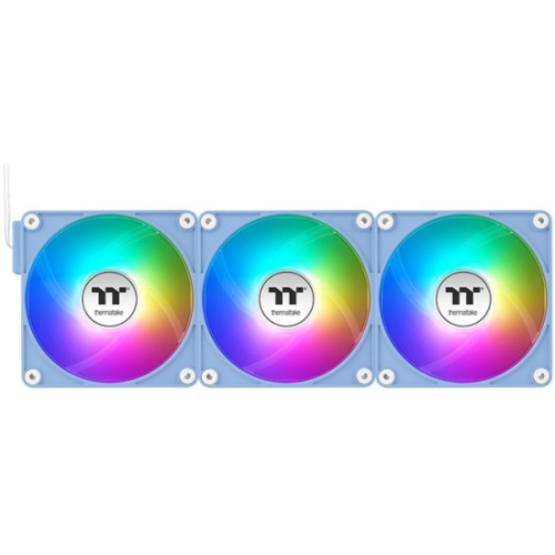Вентилятор Thermaltake CT120 EX Sync Hydrangea ARGB синий (CL-F196-PL12BU-A) 4-pin 28.5dB Ret