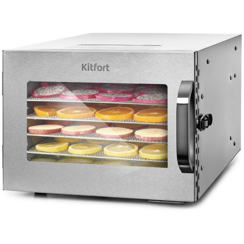 Сушка для фруктов и овощей Kitfort KT-1917 6под нерж