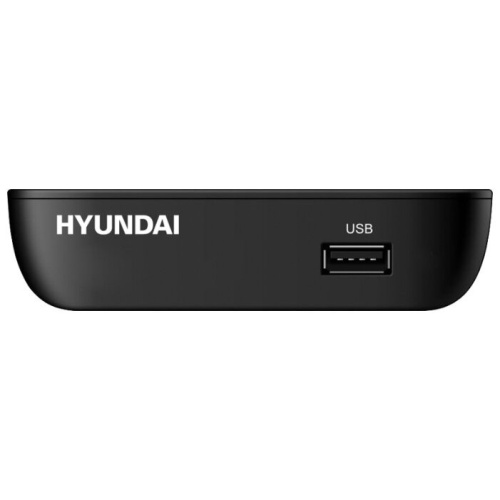 Ресивер DVB-T2 Hyundai H-DVB460 черный Ресивер DVB-T2 Hyundai H-DVB460 черный