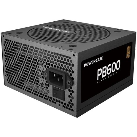 Блок питания Powercase PB600 (PS-600B-DC) (80 Plus Bronze, ATX 2.31, 600W, APFC, DC-DC, 120mm Fan)