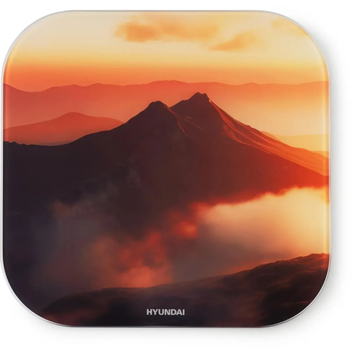 Весы напольные Hyundai H-BS03981 оранжевый Весы напольные Hyundai H-BS03981 оранжевый