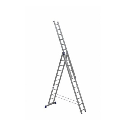 Лестница Alumet H3 5311 алюминиевая трехсекционная 3*11