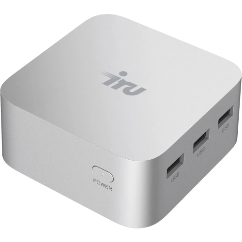 Неттоп IRU Planio 115 (2099138) N100/16Gb/SSD512Gb UHDG/noOS/серебристый