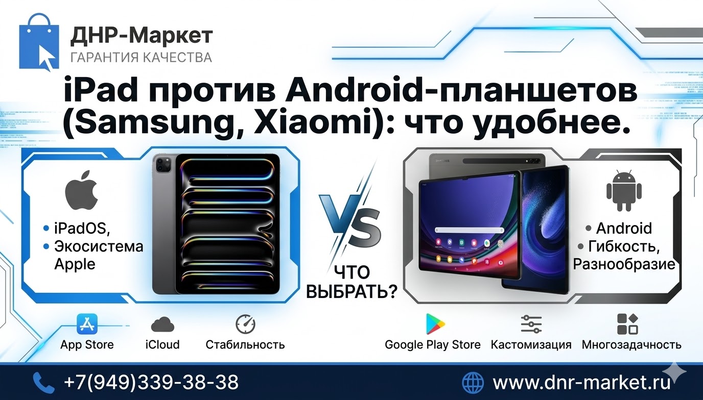 iPad против Android-планшетов (Samsung, Xiaomi): что удобнее. iPad против Android-планшетов (Samsung, Xiaomi): что удобнее.