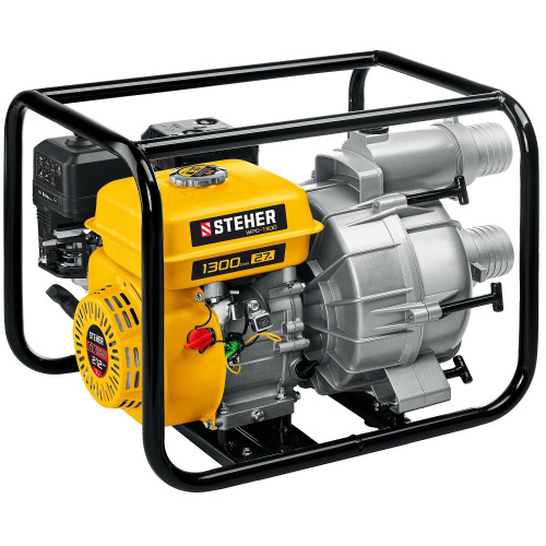 Мотопомпа бензиновая STEHER WPD-1300