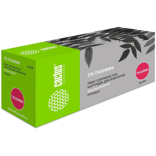 Тонер Картридж Cactus CS-TK5290BK черный (17000стр.) для Kyocera ECOSYS P7240cdn