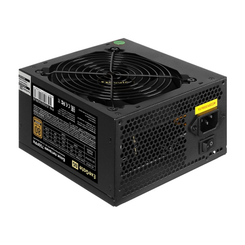 Блок питания Exegate 750PPH-OEM EX292343RUS-OEM 750W 80 Plus Bronze (ATX, APFC, КПД 89проц. (80 Plus Bronze), 12cm fan, 24pin, 2x(4+4)pin)