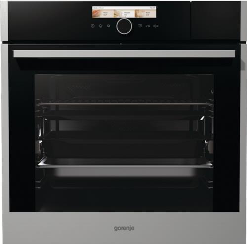 Электрический духовой шкаф Gorenje BCS798S24X черный