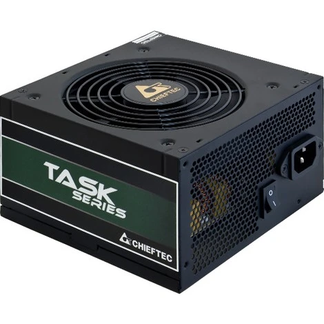 Блок питания CHIEFTEC Task TPS-500S Black 500W(ATX, 80+Bronze, APFC, 20+4 pin, PCIe 6+2P, 3хMolex, 5xSATA, 120mm fan, RTL)