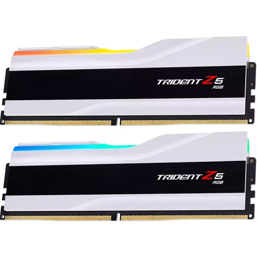 ОЗУ G.SKILL Trident Z5 RGB 32GB (F5-6400J3239G16GX2-TZ5RW) (2x16GB) DDR5 6400MHz CL32 (32-39-39-102) 1.4V / White
