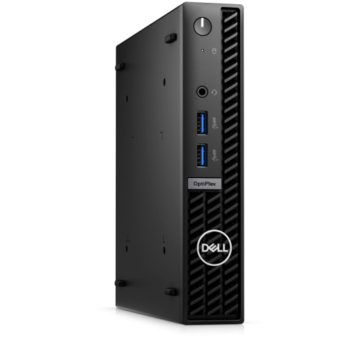 ПК Dell Optiplex 7010-5820 Micro i5 13500T (1.6) 8Gb SSD256Gb UHDG 770 Linux GbitEth WiFi BT 260W мышь клавиатура черный