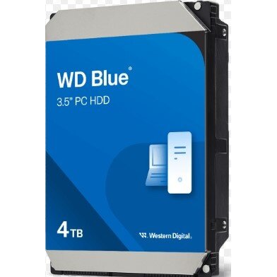 HDD WD Blue WD40EZZX SATA3 4TB 5400 RPM 128Mb 1 year warranty