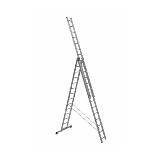 Лестница Alumet H3 5314 алюминиевая трехсекционная 3*14