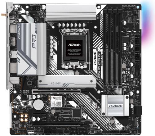 Материнская плата ASRock B760M Pro RS/D4 WiFi
