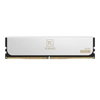 ОЗУ TEAMGROUP T-Create Expert 64GB (CTCWD564G6400HC34BDC01) (2x32GB) DDR5 6400MHz CL34 (34-44-44-84) 1.35V / White