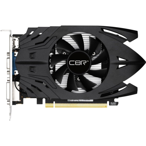 Видеокарта CBR GT730 2Gb (VGA-STX730-2G-RTL) DDR3, 128bit, 700Mhz, 1*HDMI + 1*DVI + 1*VGA, 49W, Ret