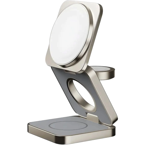 Беспроводное зарядное устройство Momax Q2.Mag Go Titanium UD31L