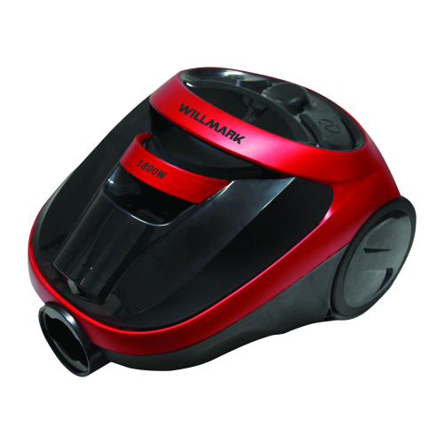 Пылесос WILLMARK VC-2255CYM красный