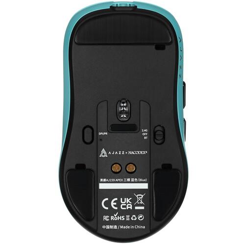 Мышь беспроводная/проводная AJAZZ AJ159 APEX [AJ159APEX-BLUE] голубой