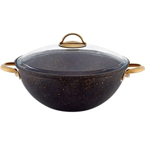 Казан STONELAND SLK-0628B 5,0л Кованный алюминий Черный