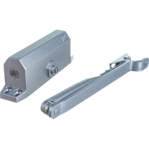 Доводчик DOORLOCK DL77N (75540) size 4/5 серебристый, 162-168ммх19мм Доводчик DOORLOCK DL77N (75540) size 4/5 серебристый, 162-168ммх19мм