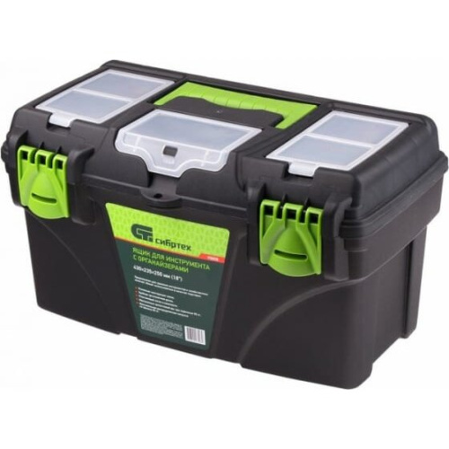 Ящик для инструментов Сибртех 90808 18”/с органайзерами