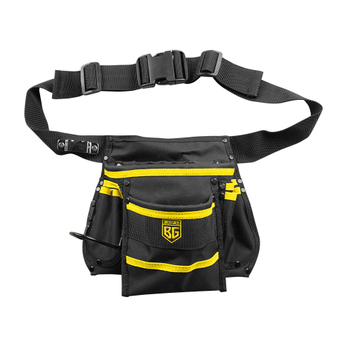 Сумка поясная для инструментов BERGER ЛЕНС BG1197, 11 карманов