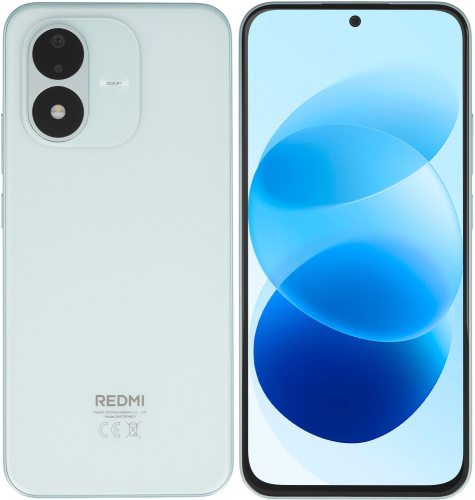 Смартфон Xiaomi REDMI Note 17 4/256 ГБ Голубой (Sky Teal)