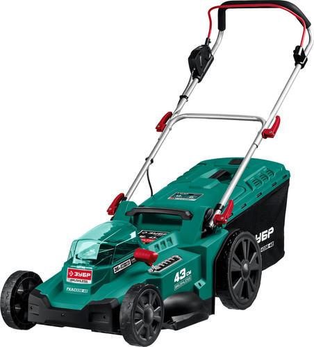 Газонокосилка аккумуляторная Зубр ГКЛ-4336-42 С1-18 18V