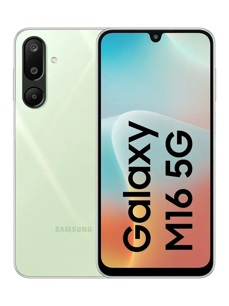 Смартфон Samsung M16 5G 6/128 зеленый — фото 2 Смартфон Samsung M16 5G 6/128 зеленый — фото 2