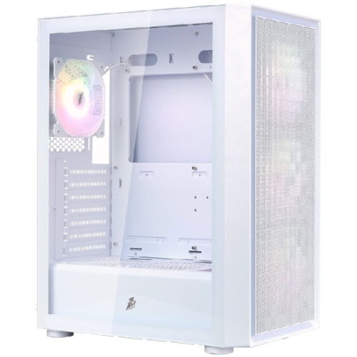 Корпус 1STPLAYER GO6 ARGB White (GO6-WH-4F7-W) / ATX / 4x120mm ARGB fans