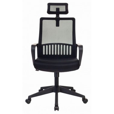 Кресло Бюрократ MC-201-H/TW-11 спинка сетка черный TW-11