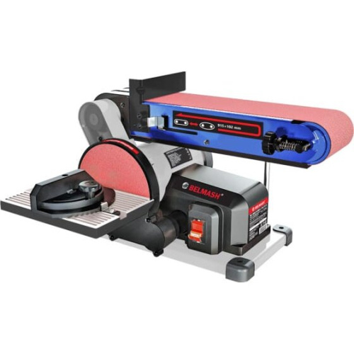 Шлифовальный ленточно-дисковый станок БЕЛМАШ BDG 100/152L