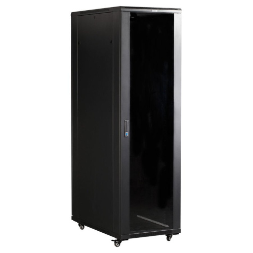 Шкаф коммутационный Lanmaster (TWT-CBB-42U-6X10-P1) напольный 42U 600x1000мм пер.дв.перфор. задн.дв.перфор.