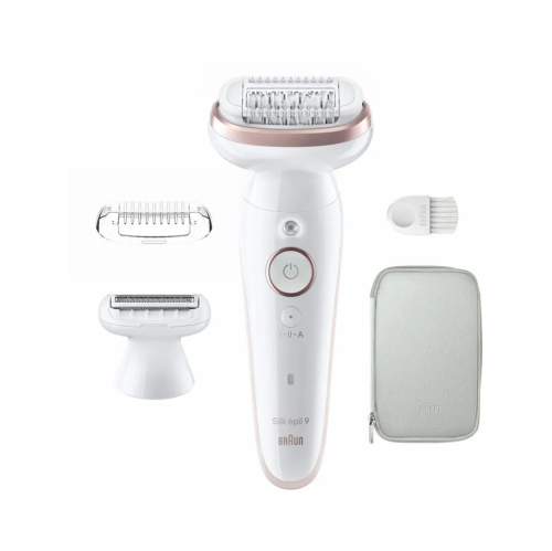 Эпилятор Braun S9 SES 9-030 SmartTouch Flamingo (Б0067174) белый/розовый