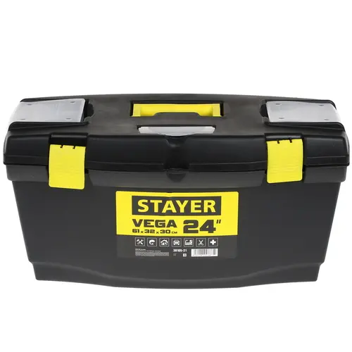 Ящики для инструментов STAYER 38105-21_z03 VEGA-24 пластиковый