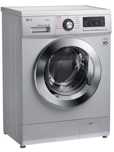 Стиральная машина LG F1296HDS4 серебристый