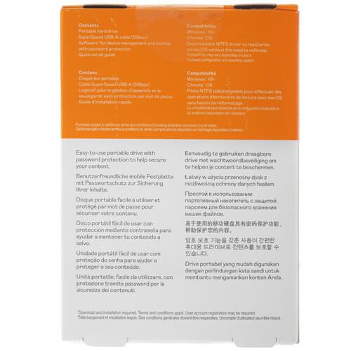 1 ТБ Внешний HDD WD My Passport [WDBYVG0010BBK-WESN]