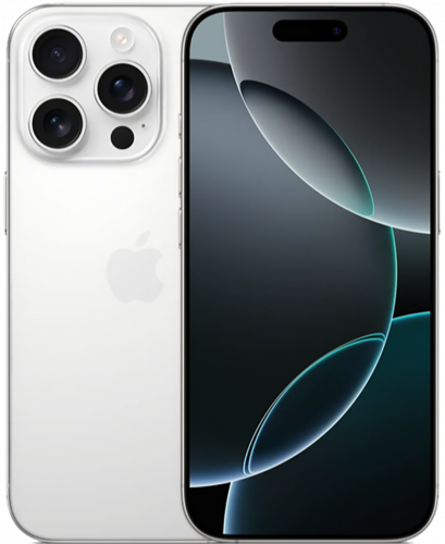 Смартфон Apple Iphone 16 Pro Max 256Gb Sim + Sim White Titanium Смартфон Apple Iphone 16 Pro Max 256Gb Sim + Sim White Titanium