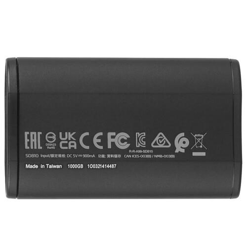 1000 ГБ Внешний SSD ADATA SD810 [SD810-1000G-CBK]