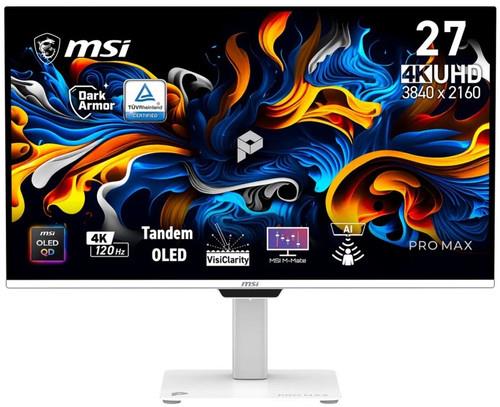26.5" Монитор MSI PRO MAX 271UPXW12G белый