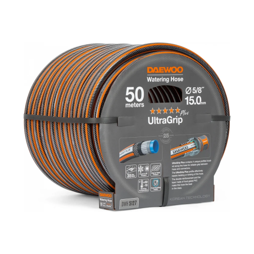 Шланг DAEWOO DWH 5127 UltraGrip диаметром 5/8" 15мм 50метров