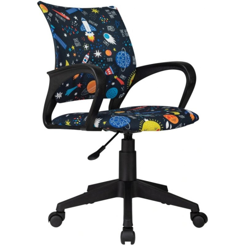 Кресло Бюрократ Burokids 1 Shuttle мультиколор шаттл крестов. пластик