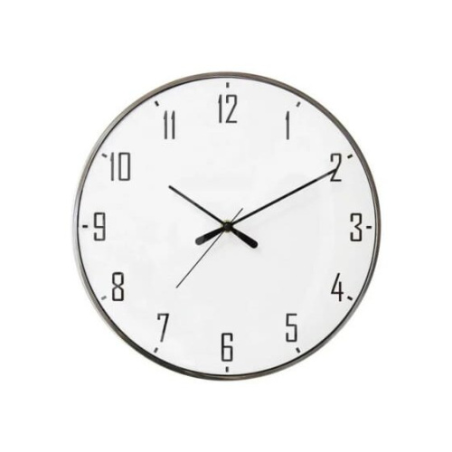 Часы настенные Apeyron ML200916 круглые, серебристый, металл, 33см Часы настенные Apeyron ML200916 круглые, серебристый, металл, 33см