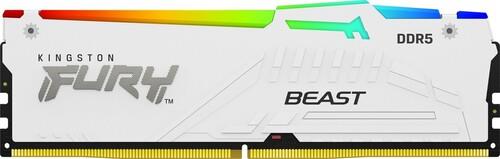 Оперативная память Kingston FURY Beast White RGB [KF556C40BWA-32] 32 ГБ