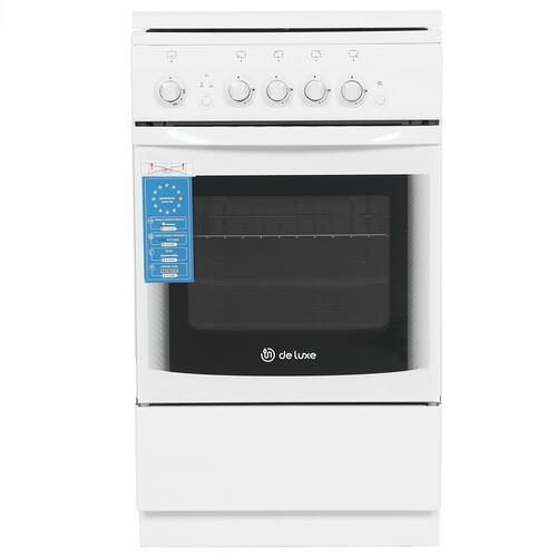 Газовая плита De Luxe 5040.44Г (КР) ЧР белый