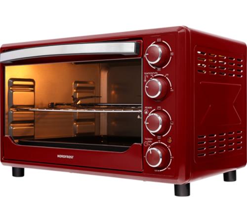 Мини-печь NORDFROST RC 350 R красный