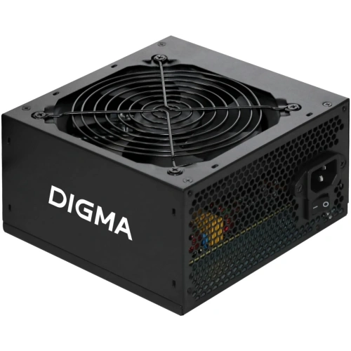 Блок питания Digma DPSU-600W-WH ATX 600W 80+ white (20+4pin) APFC 120mm fan 6xSATA RTL